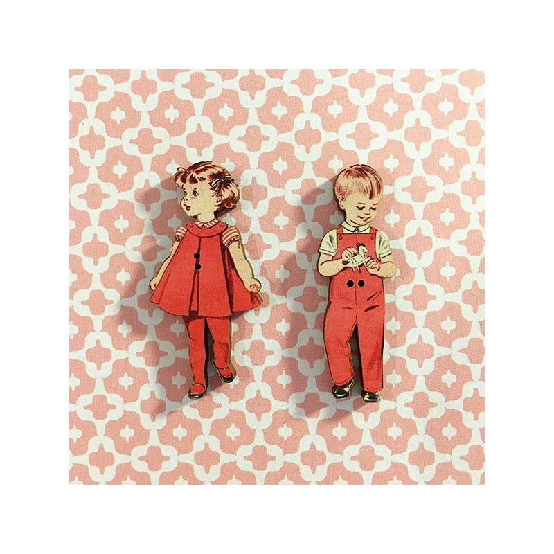 2 boutons « Paul et Marie »