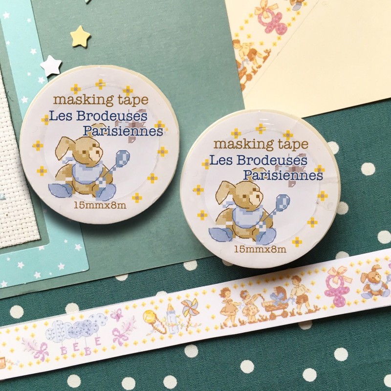 2 Masking tapes « Bébé »