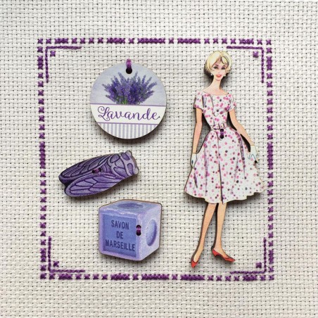 4 boutons « Provence » 4 boutons « Provence »