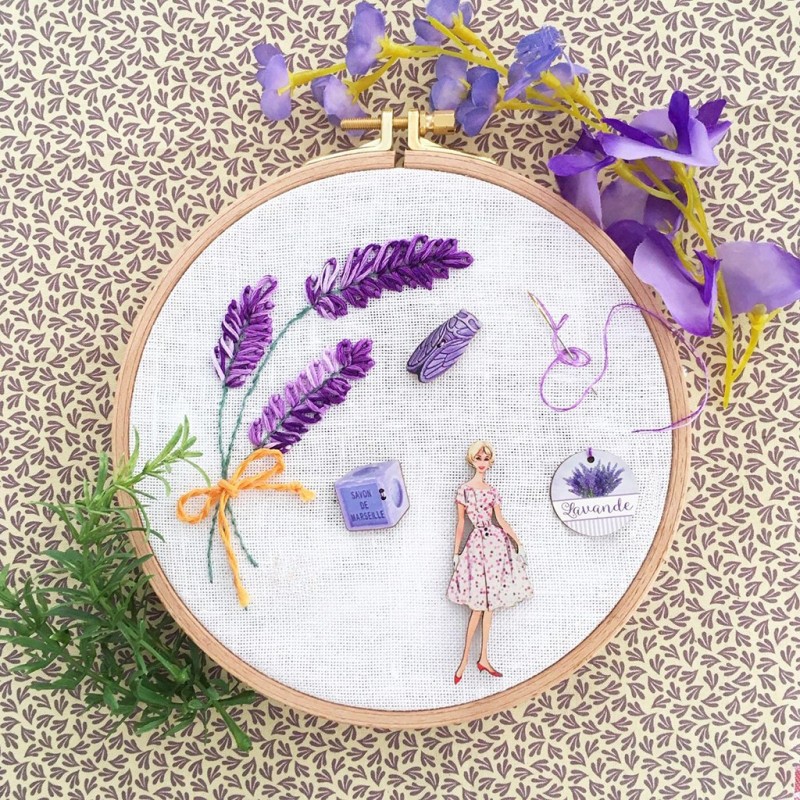 4 buttons « Provence »