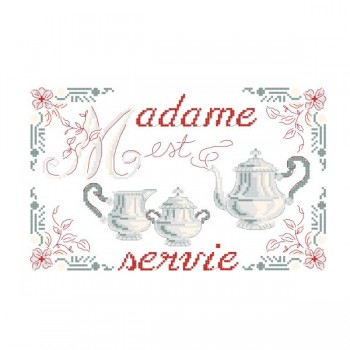 Grille « Madame est servie »