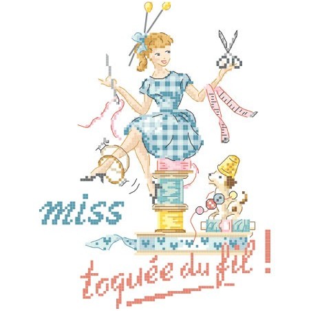 Grille : Miss «Toquée du fil »