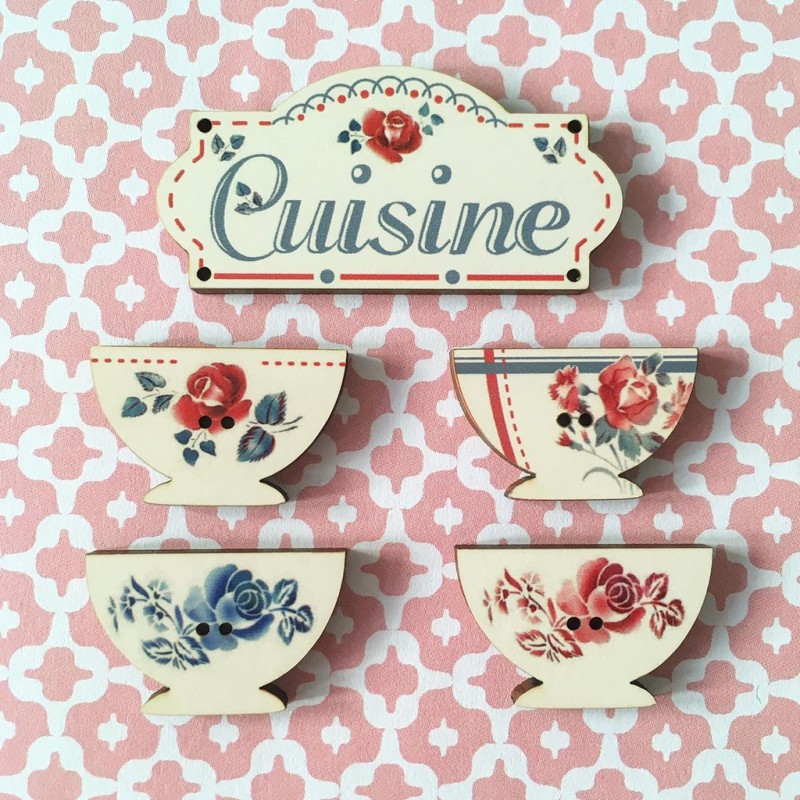 5 buttons « DIGOIN » N°1