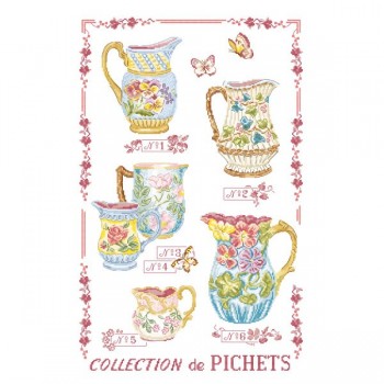 Grille «Collection de pichets»