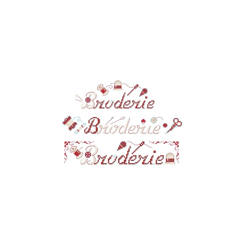 « Broderie» 3 Charts