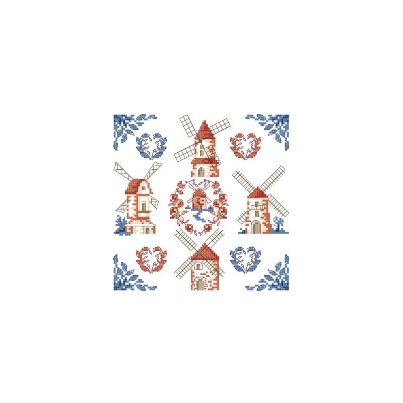 Grille «Les moulins de mon coeur»