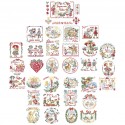 « Embroidered greetings cards » n°2  A very special story