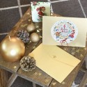 « Embroidered greetings cards » n°2  A very special story