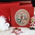 « Embroidered greetings cards » n°2  A very special story