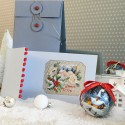« Embroidered greetings cards » n°2  A very special story