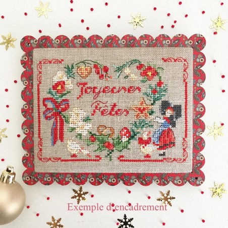 « Embroidered greetings cards » n°2 A special story
