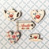 5 boutons « DIGOIN » N°2 5 boutons « DIGOIN » N°2