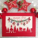 3 Greeting cards to embroider