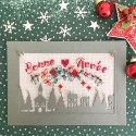 3 Greeting cards to embroider