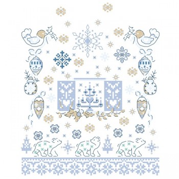 « Nordic sampler in blue » Chart