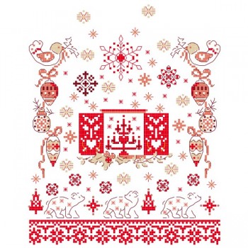 « Nordic sampler in red » Chart