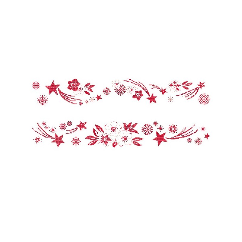 2 grilles Maxi-frise « Poussière d’étoiles »