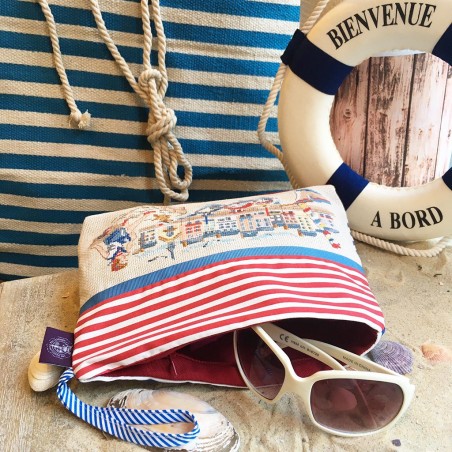 Aïda : Maxi-trousse « Honfleur »