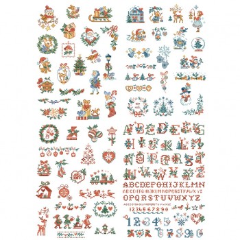 A special story of Christmas mini-motifs