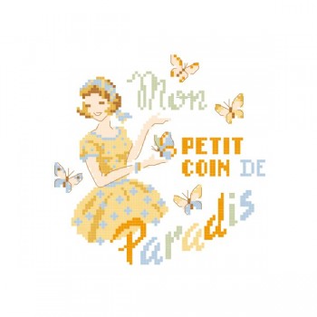 Grille « Mon petit coin de paradis »