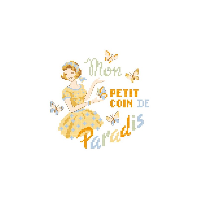 Grille « Mon petit coin de paradis »