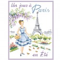 Grille « Un jour à Paris en été »