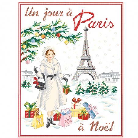 Grille «Un jour à Paris à Noël»