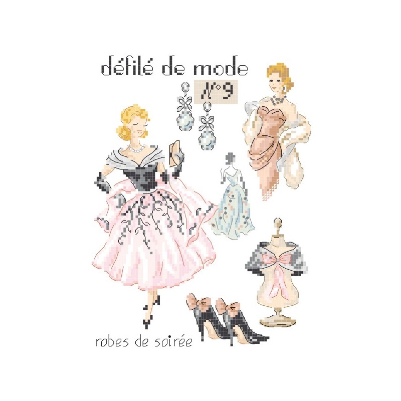 Fashion show N° 9 «Evening Dresses» chart