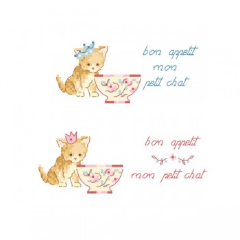 2 Grilles « Mon petit chat »