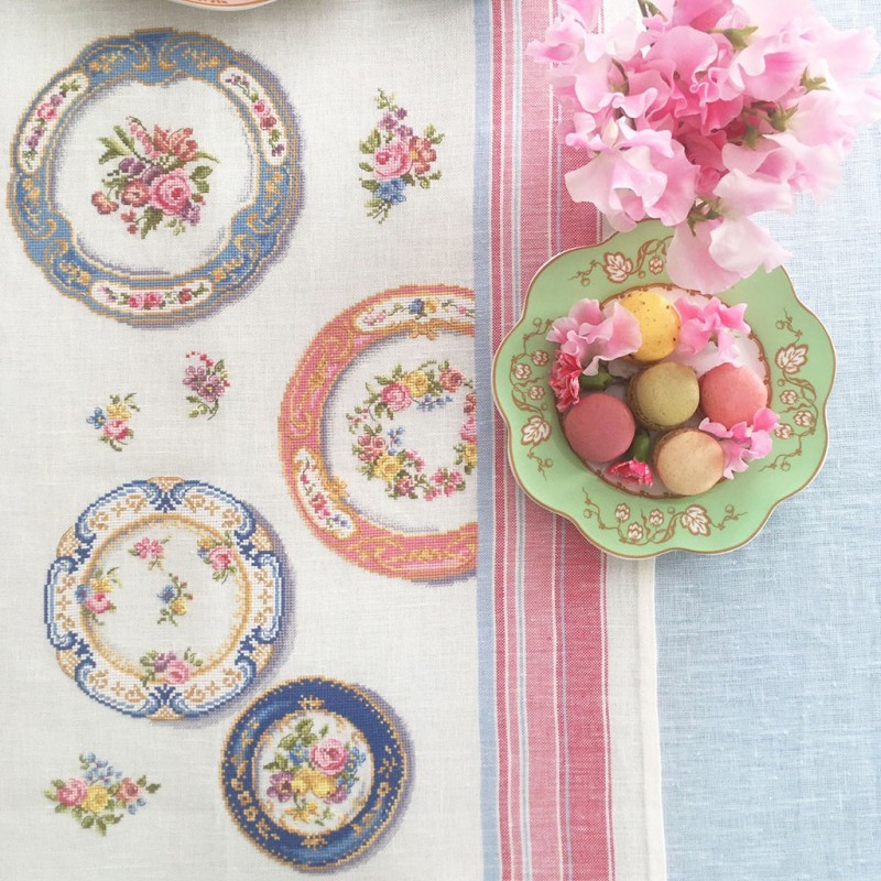 Aïda : Torchon «Collection Sèvres»