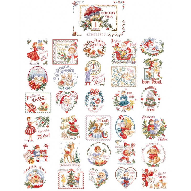 La grande histoire des « Cartes de vœux brodées »