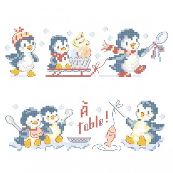 «The greedy penguins» 2 charts