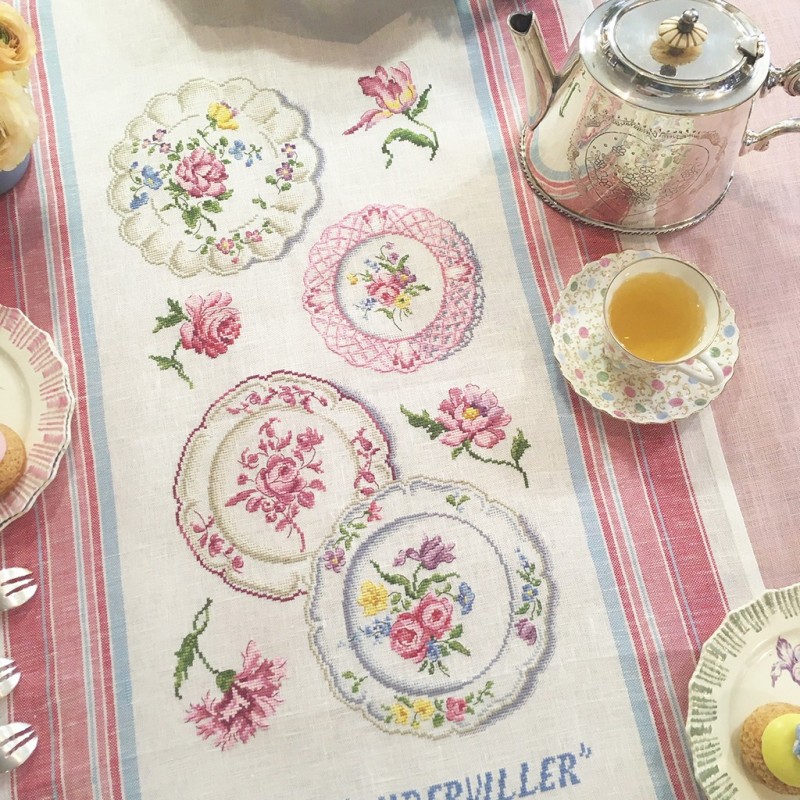 Linen «Collection Niderviller» Tea towel