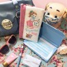 Aïda « Always pretty » Masks case's Pouch Floral version Aïda « Always pretty » Masks case's Pouch Floral version