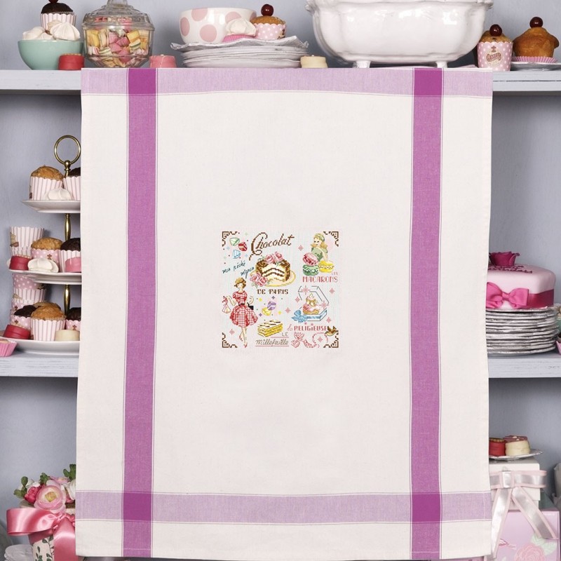 Aïda «Péché mignon» Tea Towel