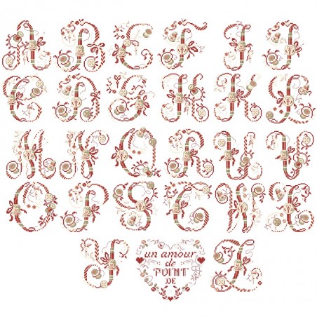 The Embroiderer's Alphabet chart