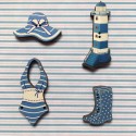 5 buttons « Alsatian kitchen »