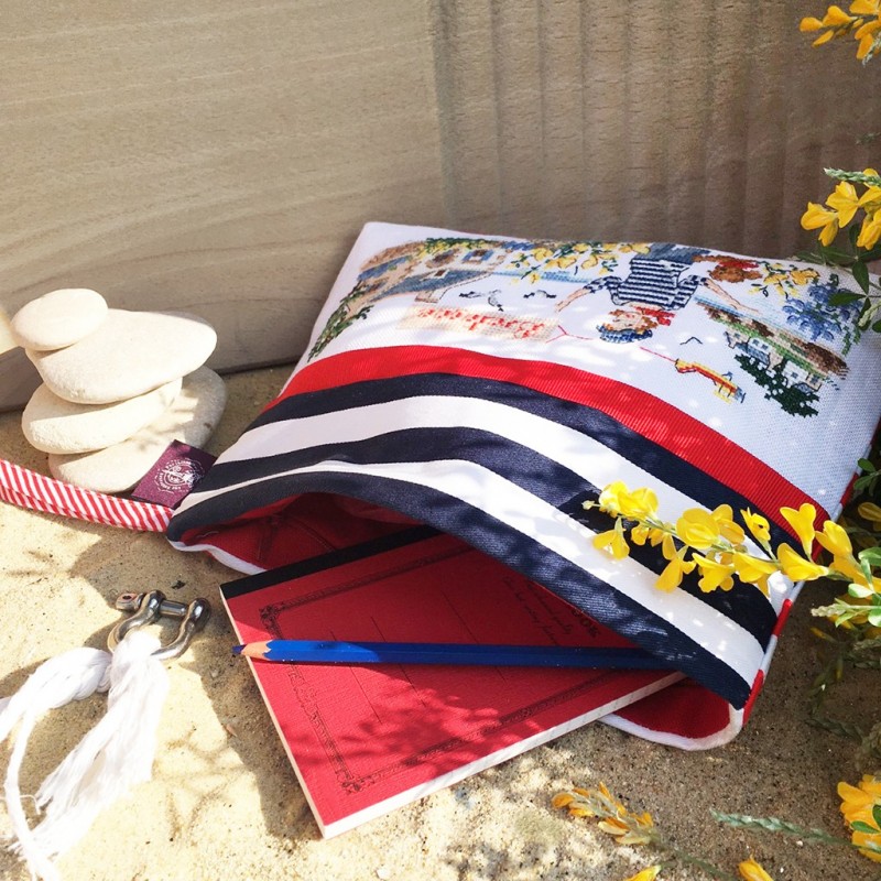 Lin : Maxi-trousse « Bretagne »