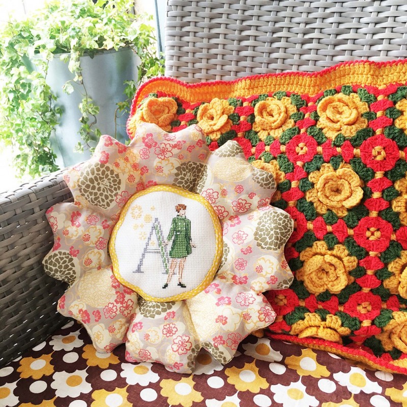 «Seventies» Alphabet Chart