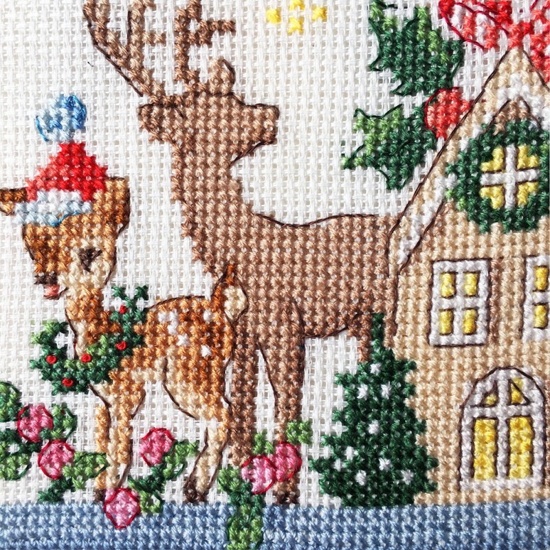 Aïda «Noël gourmand» Tea towel