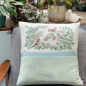 Aïda «Toile de Jouy» Blue Cushion