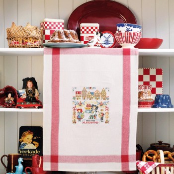 Aïda «Sweet Alsace» Tea Towel