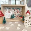 AÏda : La vitrine « Miniature de Noël »