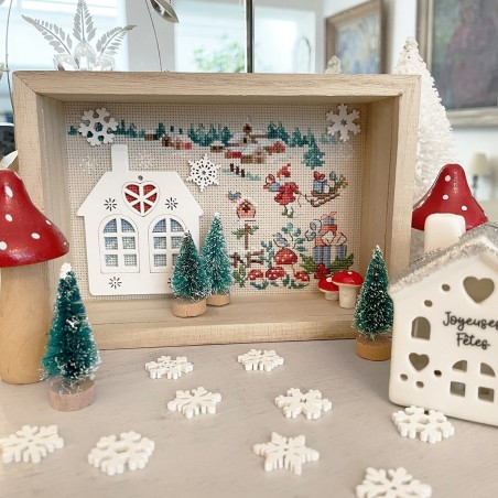 Aïda : La vitrine « Miniature de Noël »