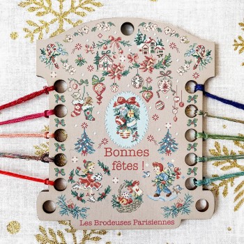 Organiseur de fils «Noël en images»