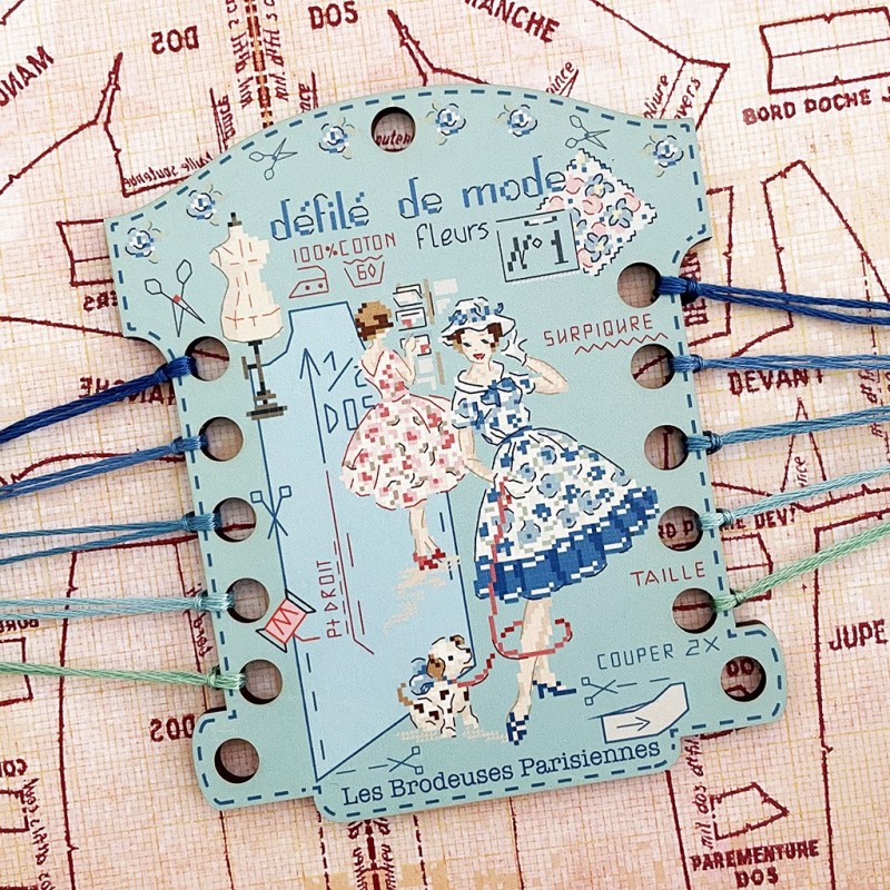 Organiseur de fils « Défilé Fleurs N°1»