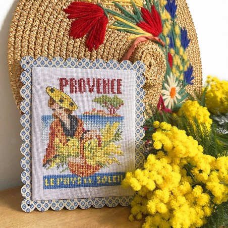 « Provence » Scalloped Frame