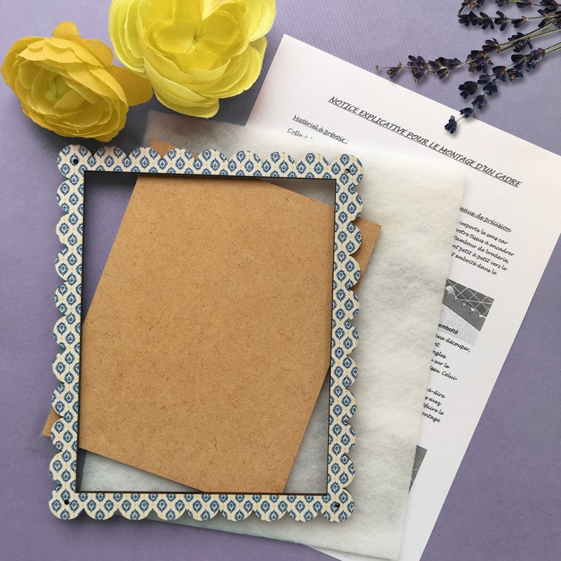 «Provence» Scalloped Frame