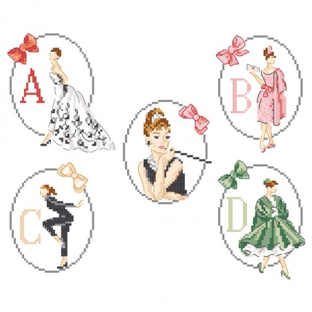 Le grand Alphabet «Style Audrey»