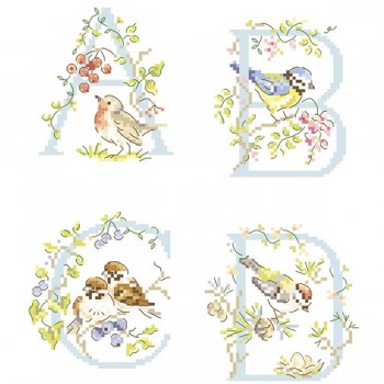 « Birds » Alphabet Chart